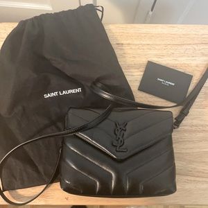 YSL Toy Loulou Matelasse Leather Crossbody